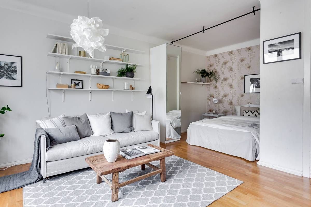 Как красиво расставить мебель в однокомнатной квартире - полезные советы