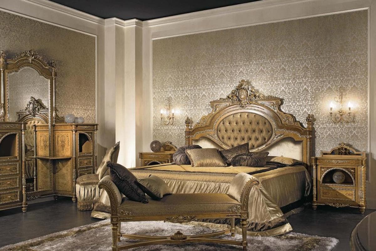 мебель спальня стиль барокко