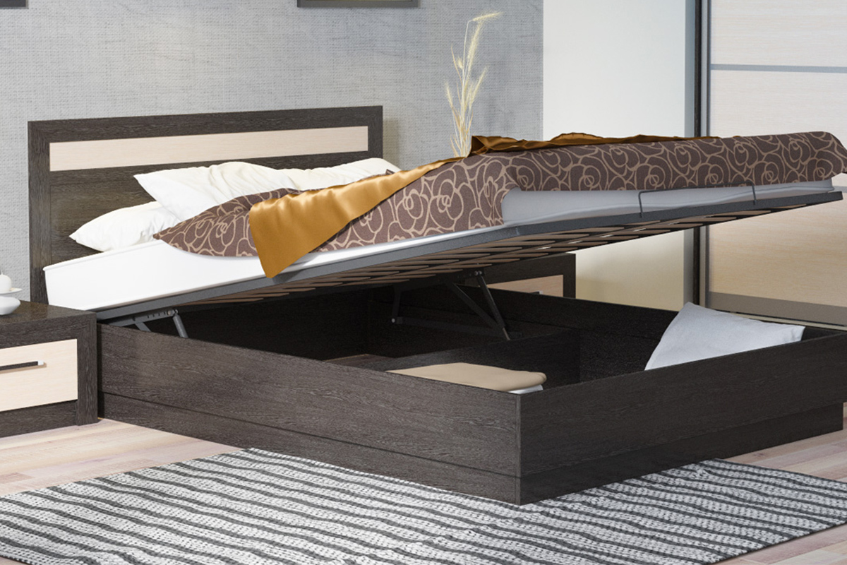 Сборка кровати с подъемным механизмом. Инструкция по применению - магазин мебели Dommino