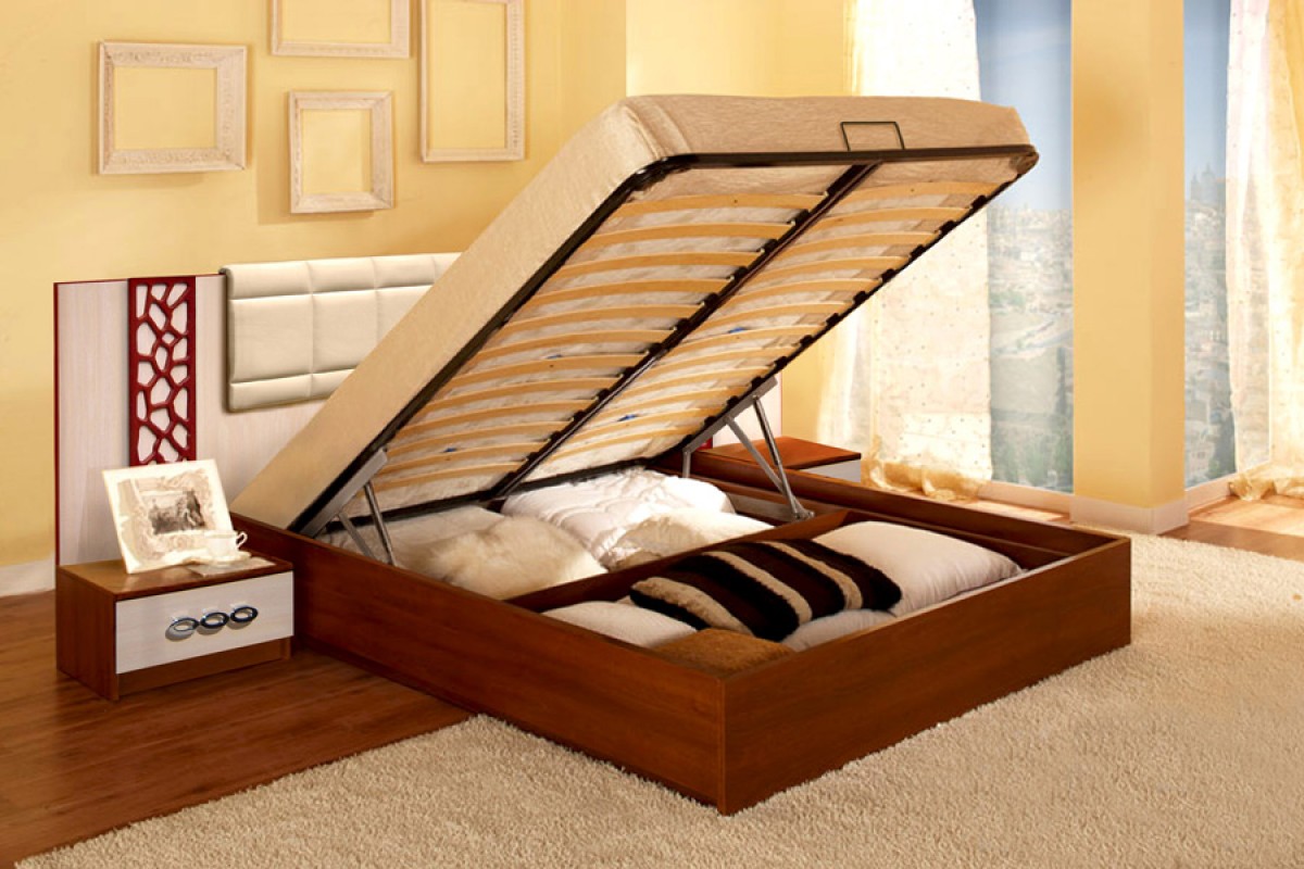 Сборка кровати с подъемным механизмом. Инструкция по применению - магазин мебели Dommino