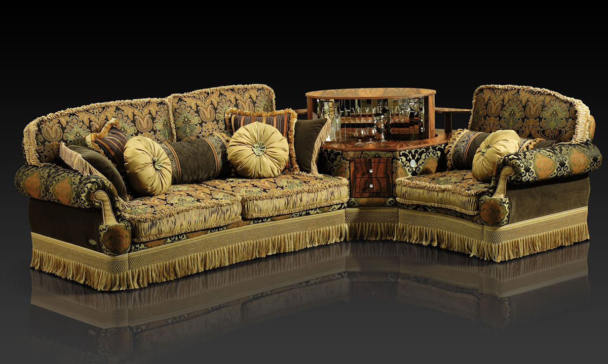 Угловой диван с баром - роскошь, доступная каждому - магазин мебели Dommino